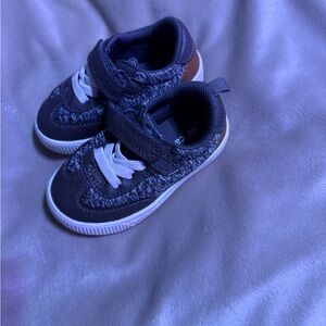 Cat & Jack Black and White Kids' Sneakers